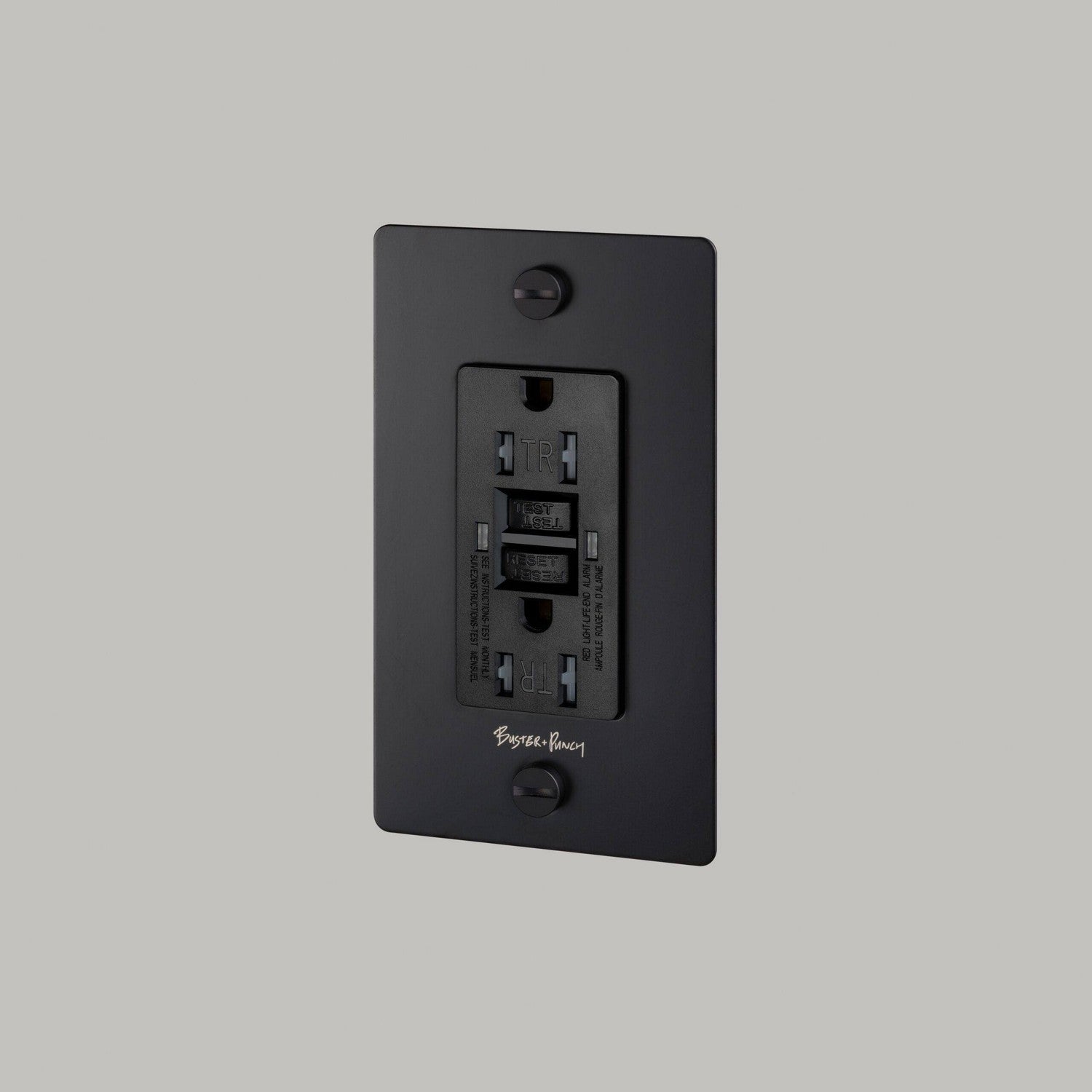 Buster + Punch - NSK-023505 - Prise double - Noir