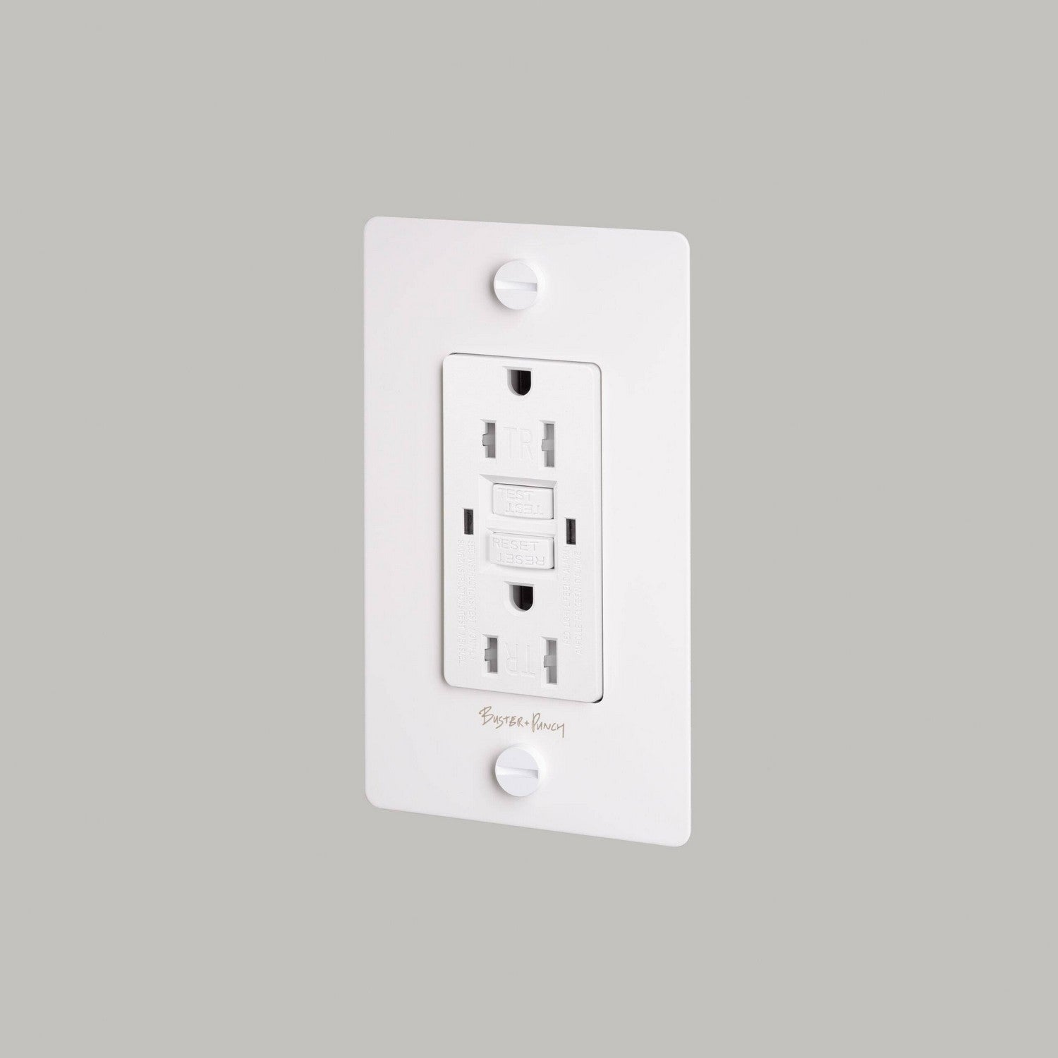 Buster + Punch - NSK-143508 - Prise double - Blanche