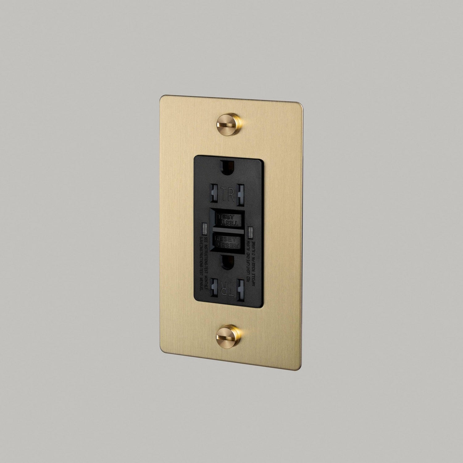 Buster + Punch - NSC-053802 - Prise double - Laiton