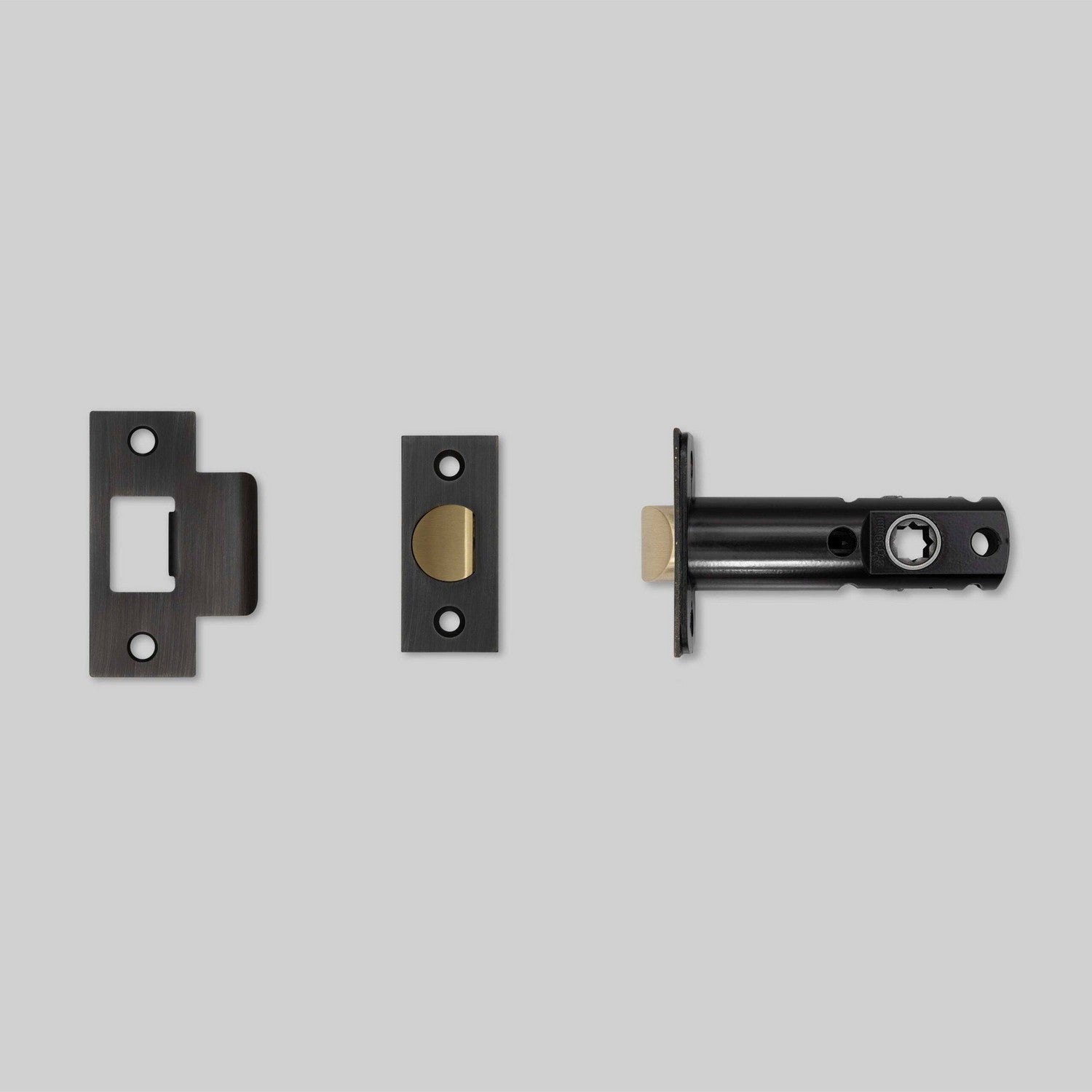Buster + Punch - NLL-09188 - Tubular Latch - Smoked Bronze