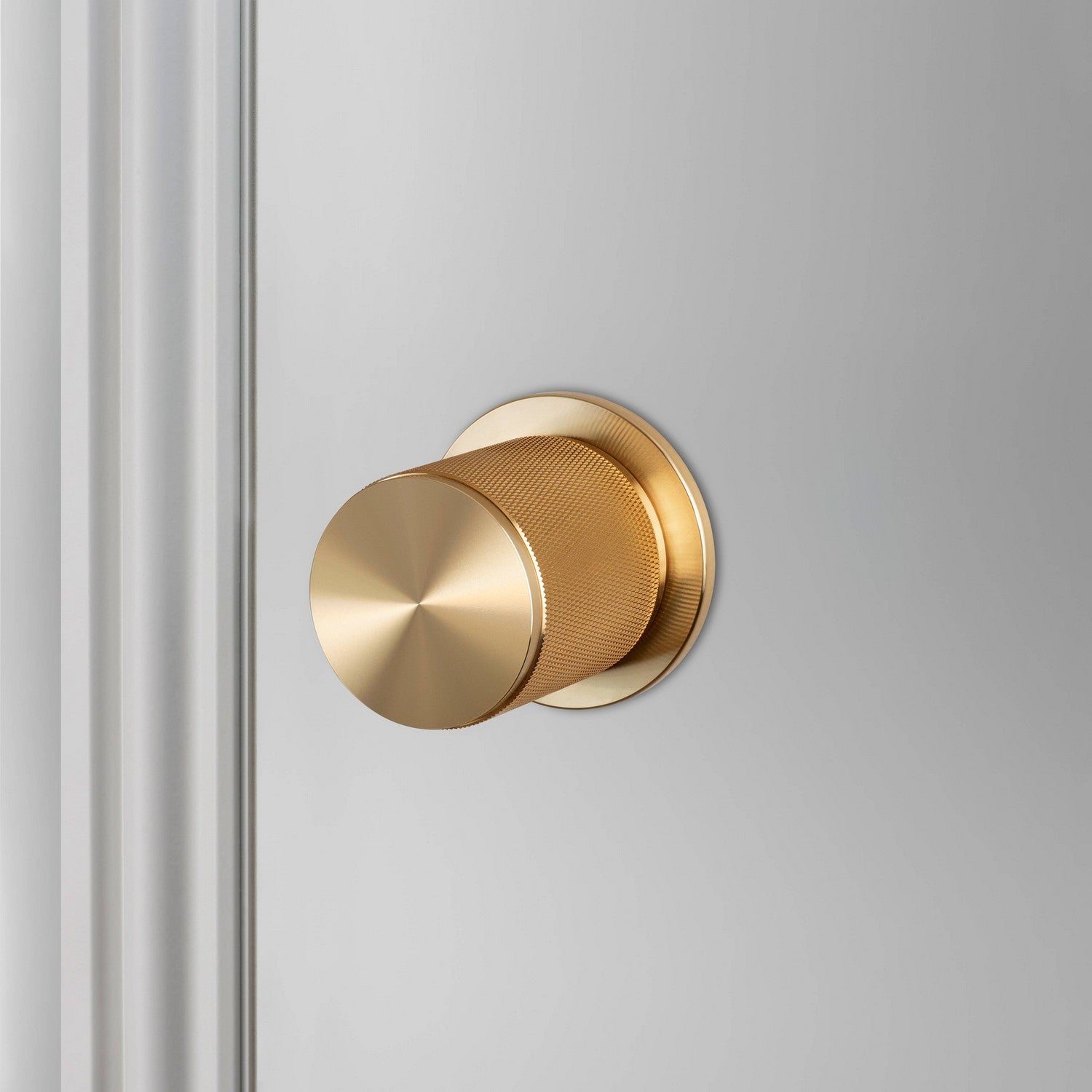 Buster + Punch - NDK-05513 - Fixed Door Knob - Brass