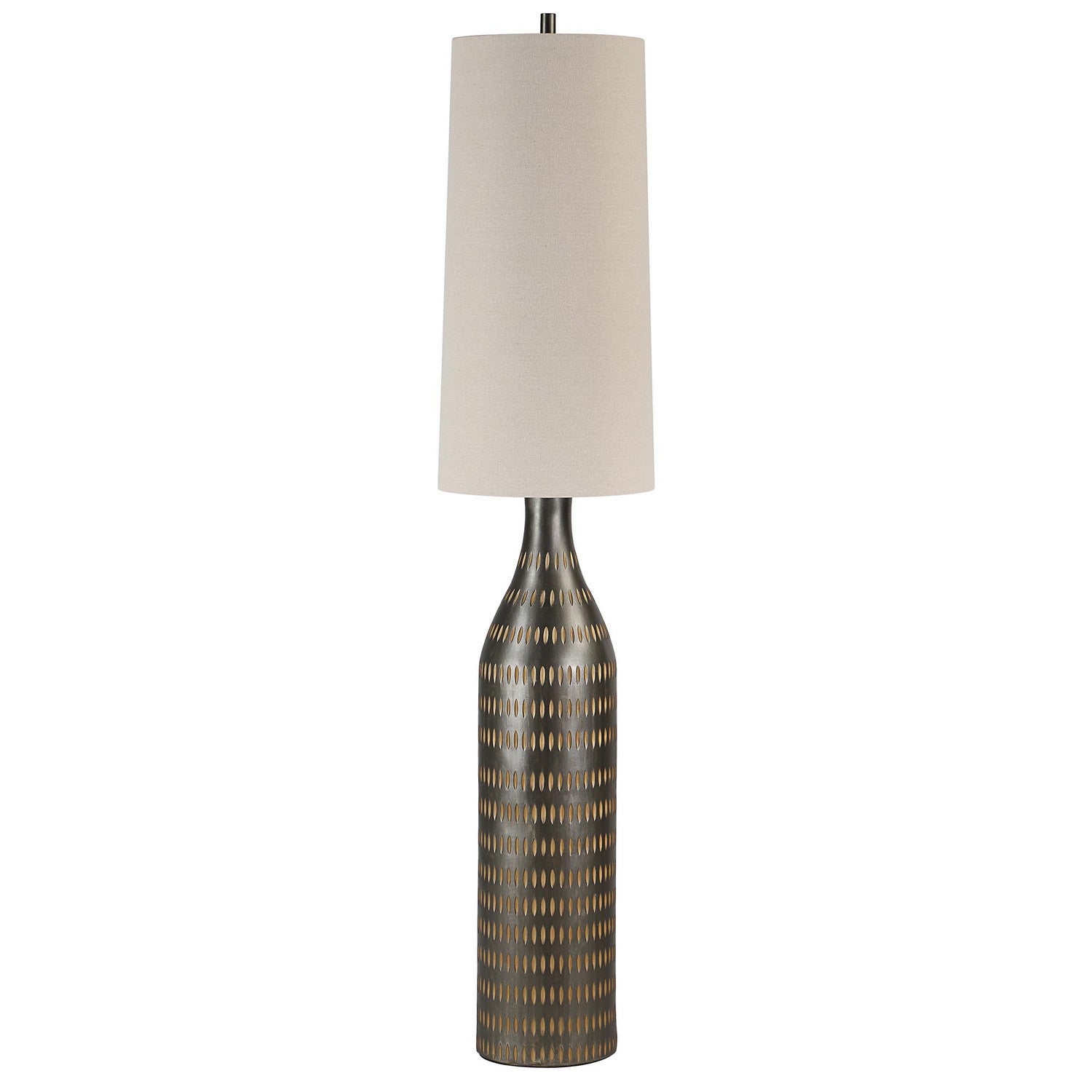 Renwil Canada - LPF3163 - Two Light Floor Lamp - Crake - Dark Brown