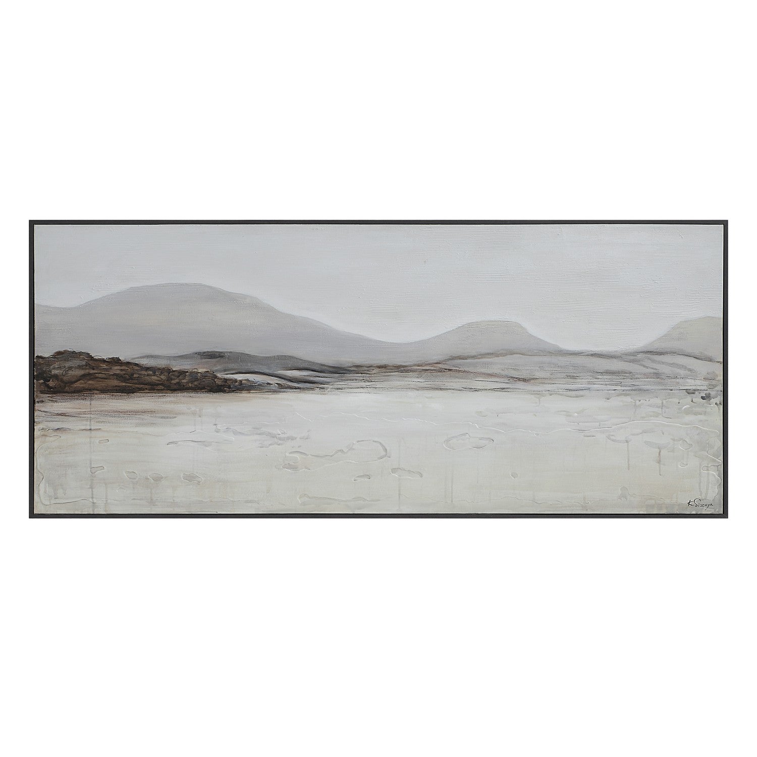Renwil Canada - OL2175 - Canvas Art - Campania - Dark Grey