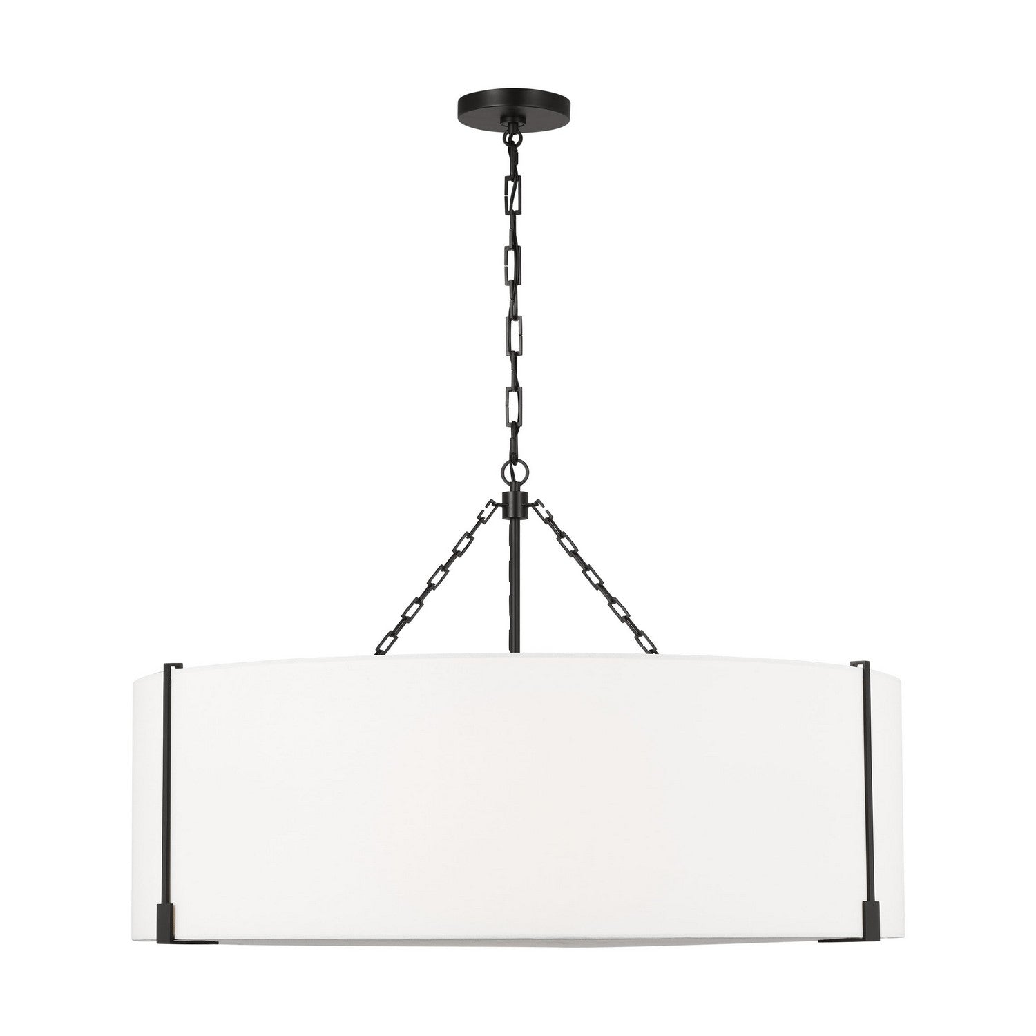 Visual Comfort Studio Canada - TFC1114AI - Four Light Pendant - Bergen - Aged Iron