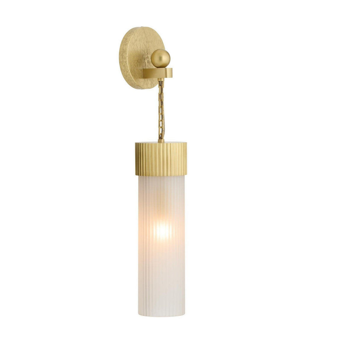 Arteriors DWC65 Jayce Wall Sconce in Antique Brass