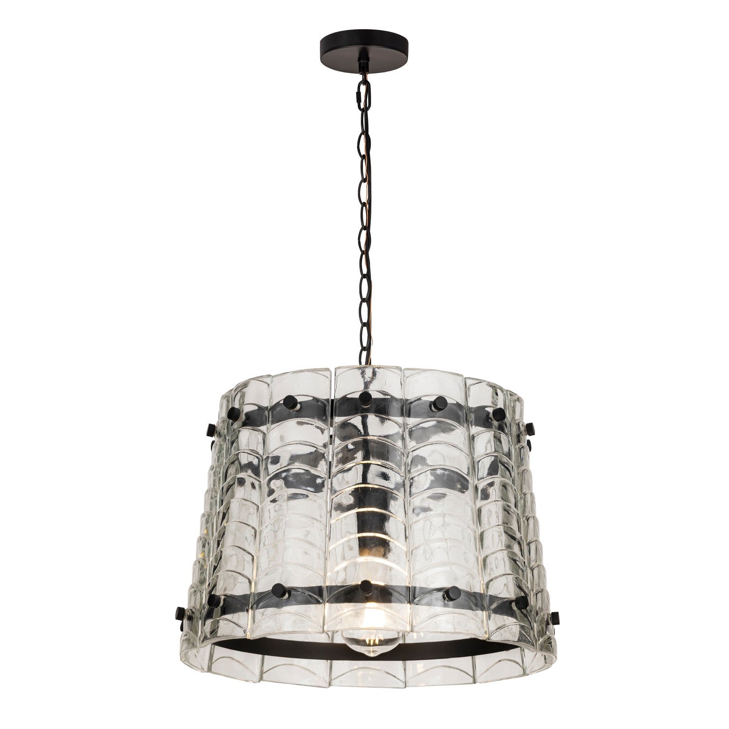 Éclairage Maxim 21871CLBZ Ruche Suspension en bronze