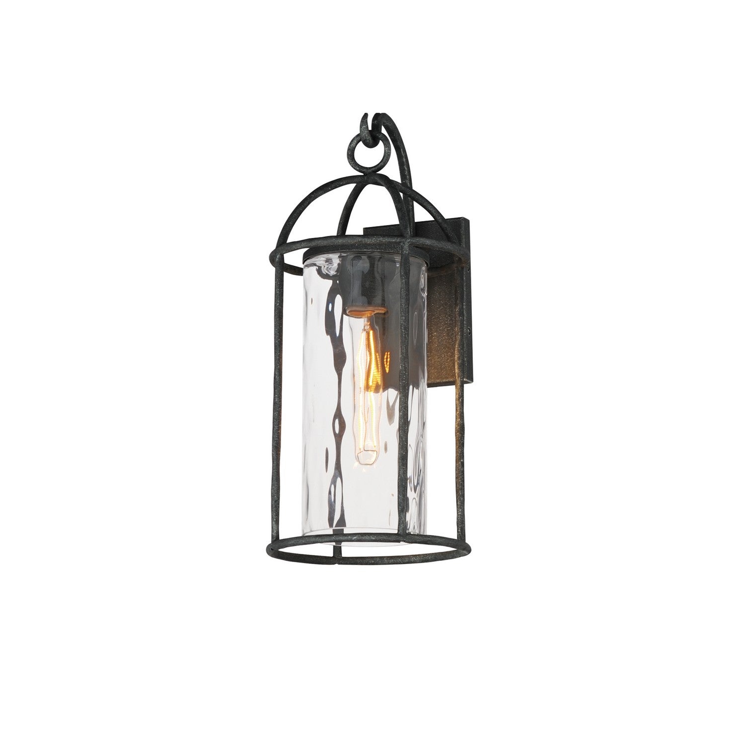 Maxim Lighting 31844WGBS Del Mar Wall Sconce in Blacksmith