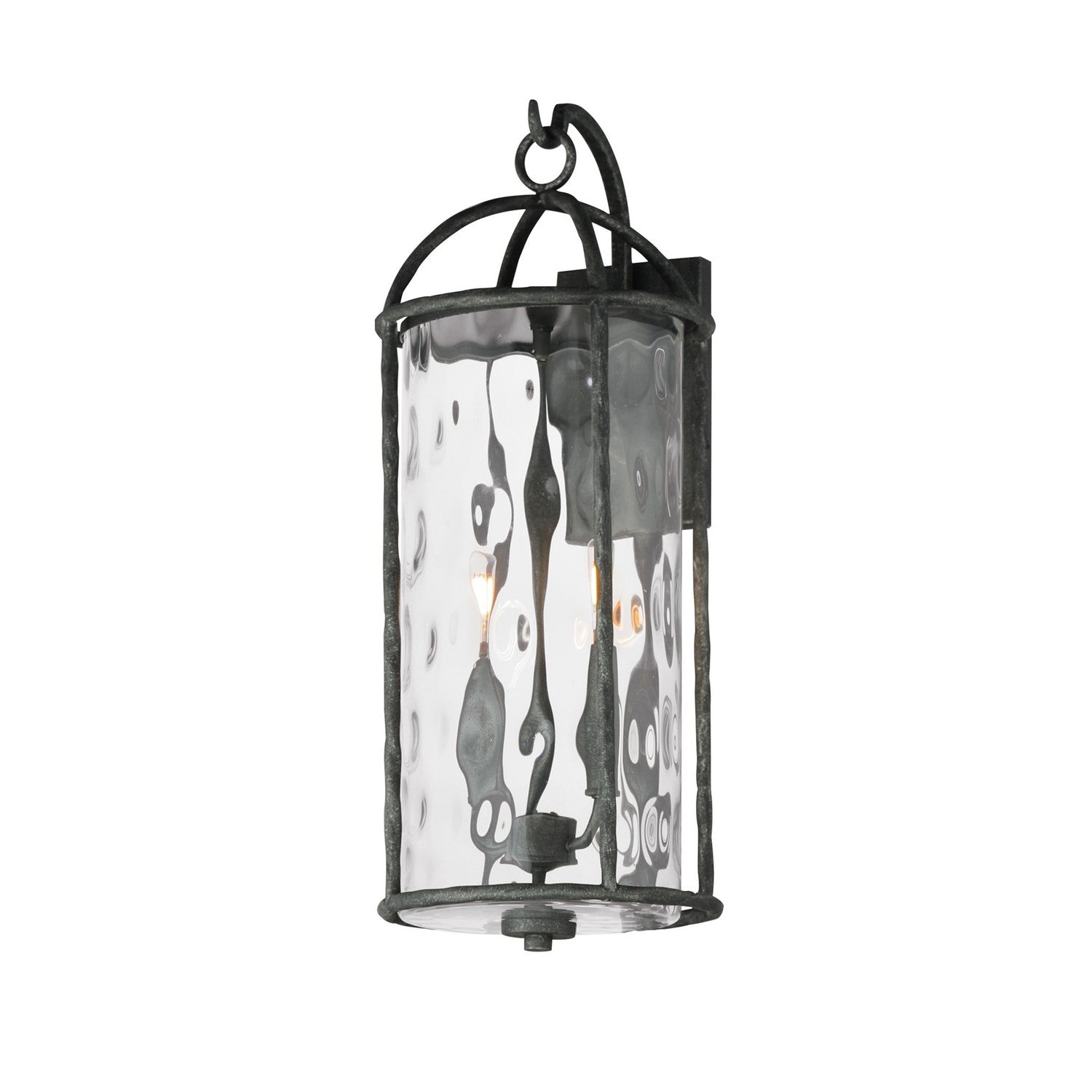 Maxim Lighting 31846WGBS Del Mar Wall Sconce in Blacksmith