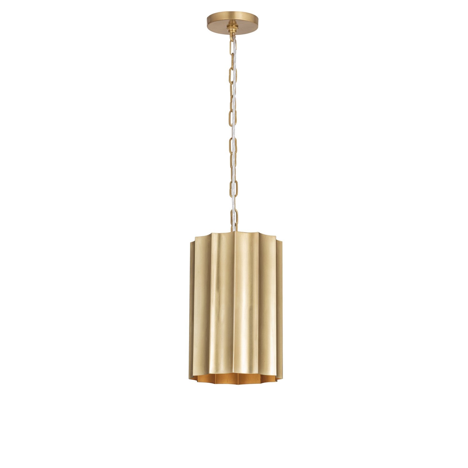 Maxim Lighting 39131WBR Allegra Mini Pendant in Weathered Brass