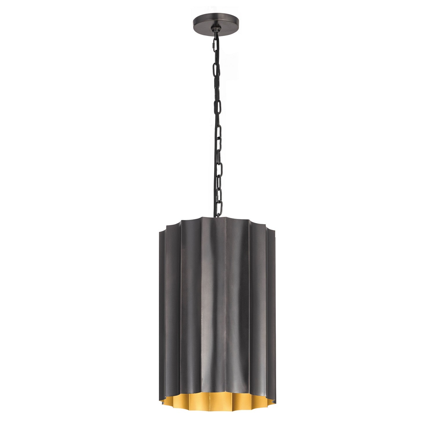Éclairage Maxim 39132GMGLD Allegra Suspension couleur canon de fusil / or