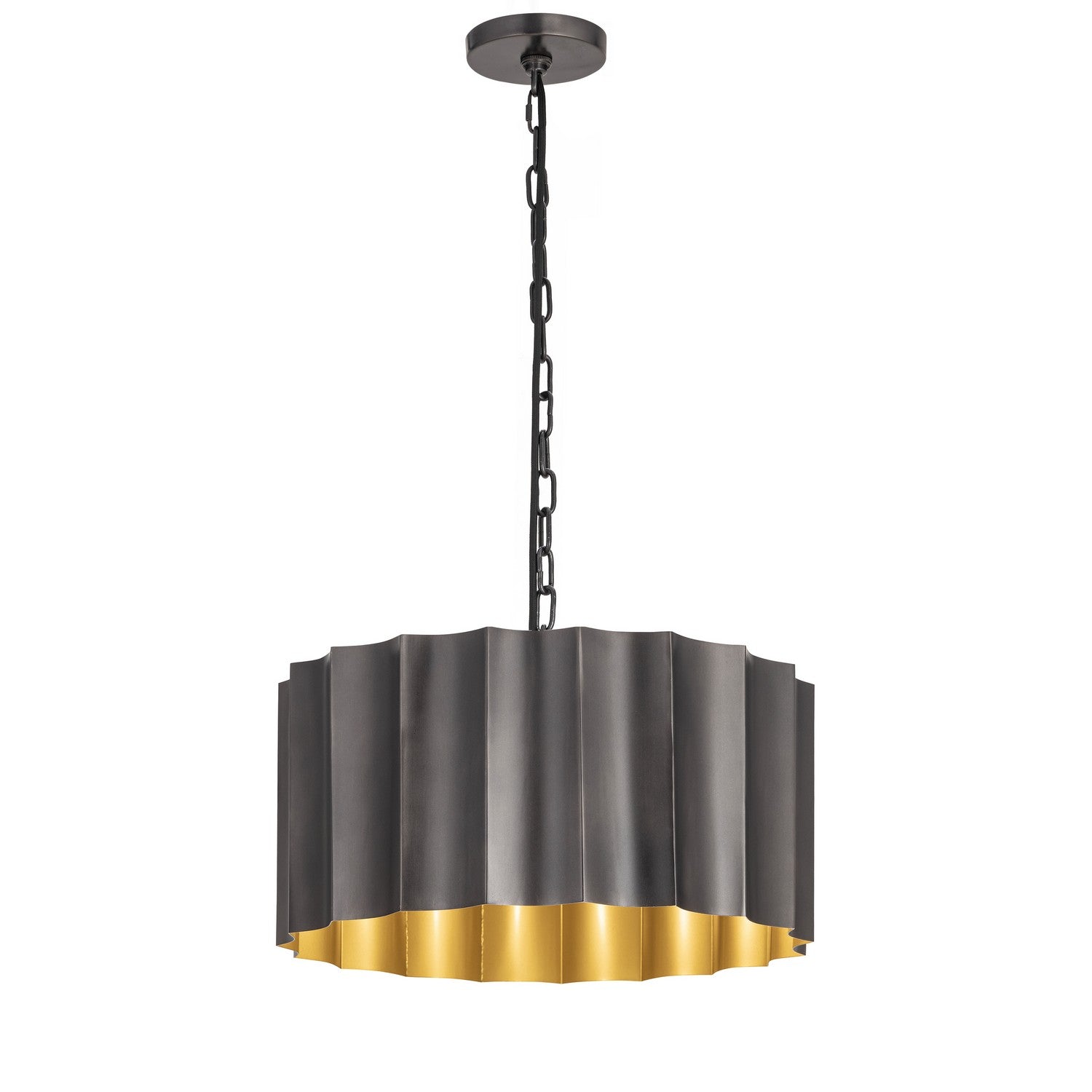 Éclairage Maxim 39133GMGLD Allegra Suspension couleur canon de fusil / or
