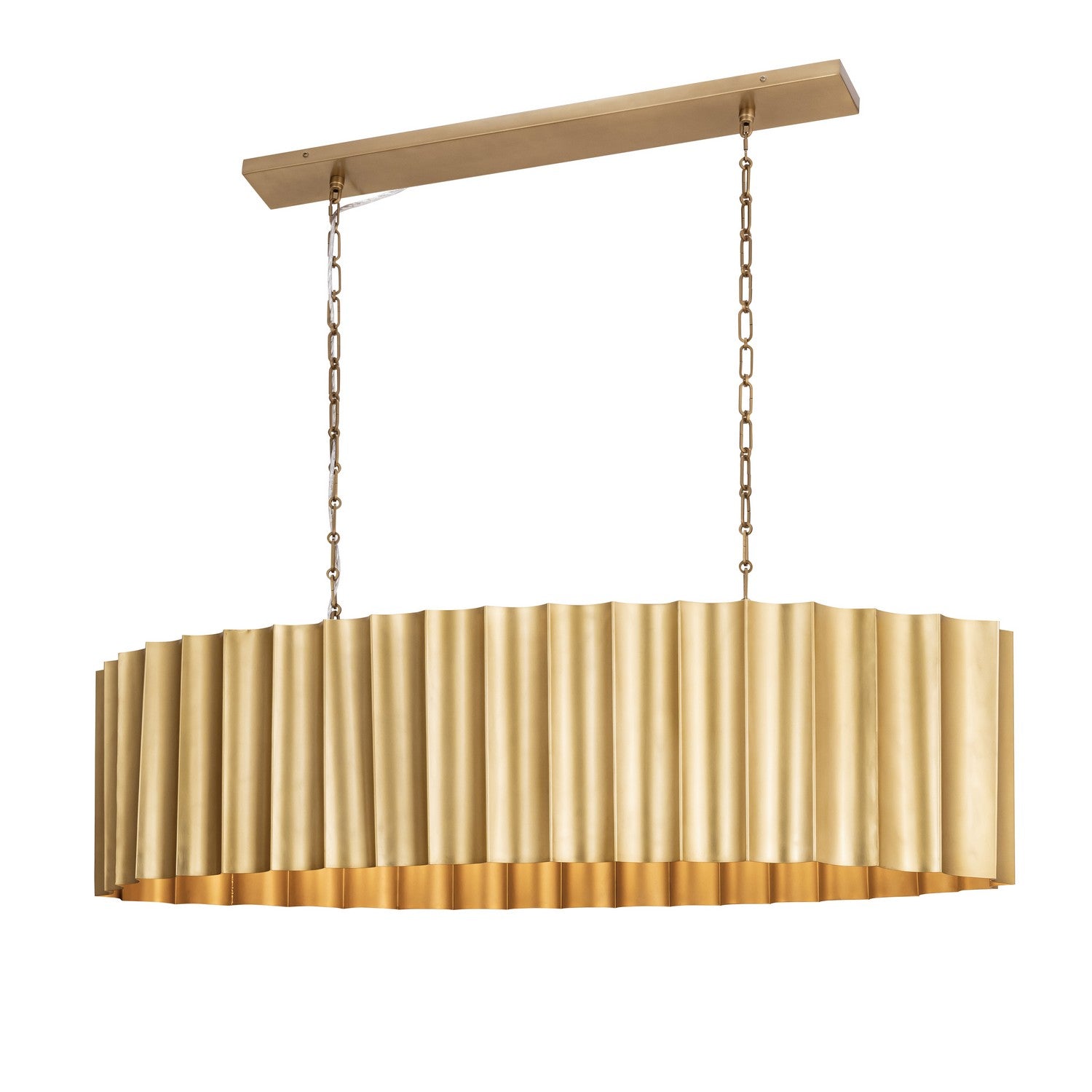 Maxim Lighting 39136WBR Allegra Linear Pendant in Weathered Brass
