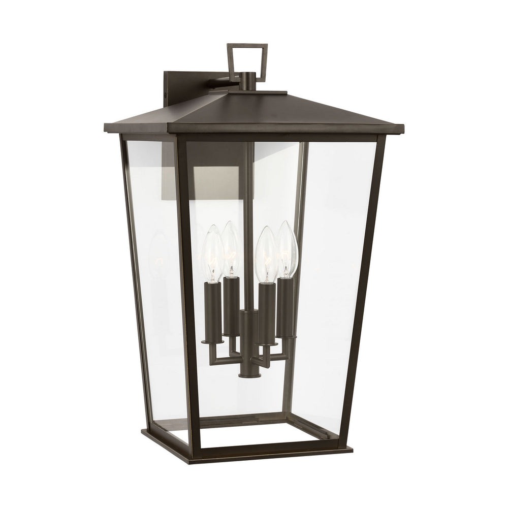 Generation Lighting GLO1391ANBZ Linton Lantern in Antique Bronze