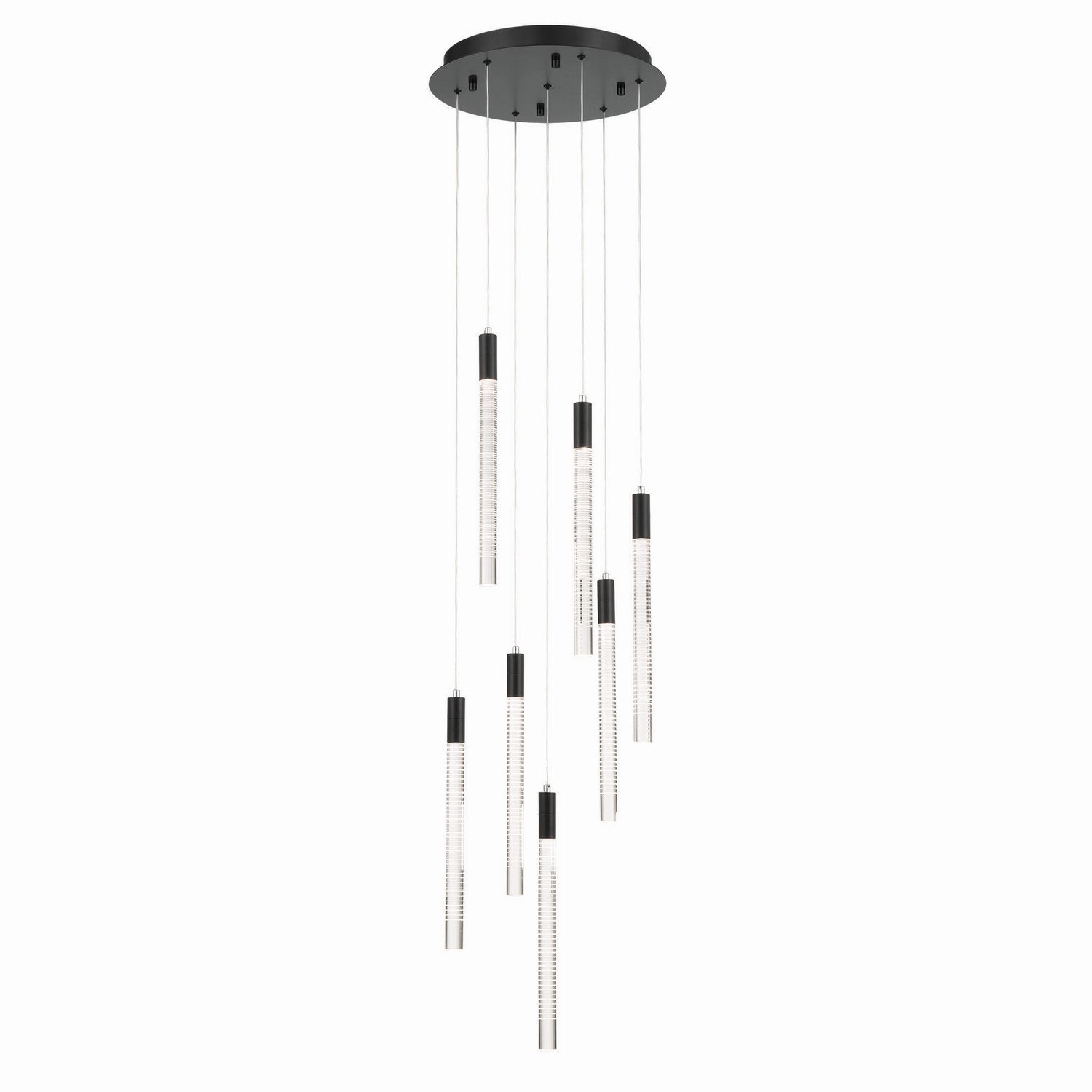 Artcraft Canada - AC12147BK - LED Suspendu - Céline - Noir