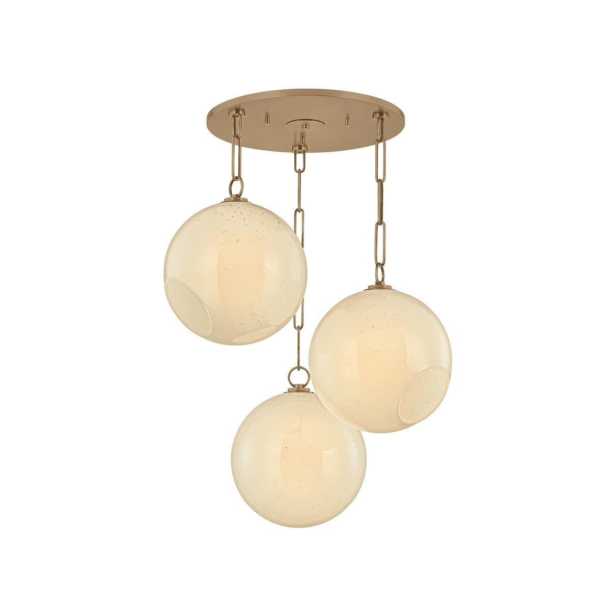 Troy Lighting Canada - F1826-PBR - Three Light Chandelier - Bramble - Patina Brass