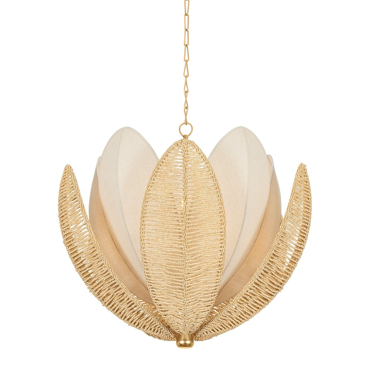 Corbett Lighting Canada - 513-36-VGL - Ten Light Chandelier - Costa Brava - Vintage Gold Leaf