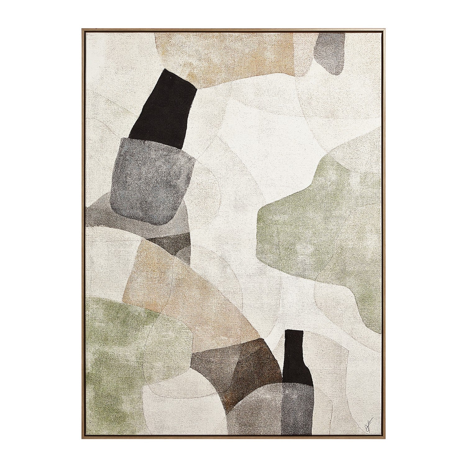 Renwil Canada - OL2218 - Canvas Art - Nala - New Bleached Wood