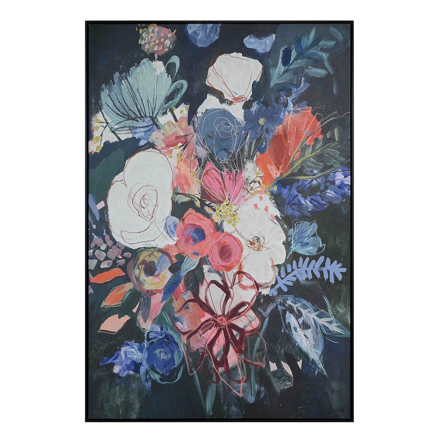 Renwil Canada - OL2221 - Canvas Art - Kyra - Black