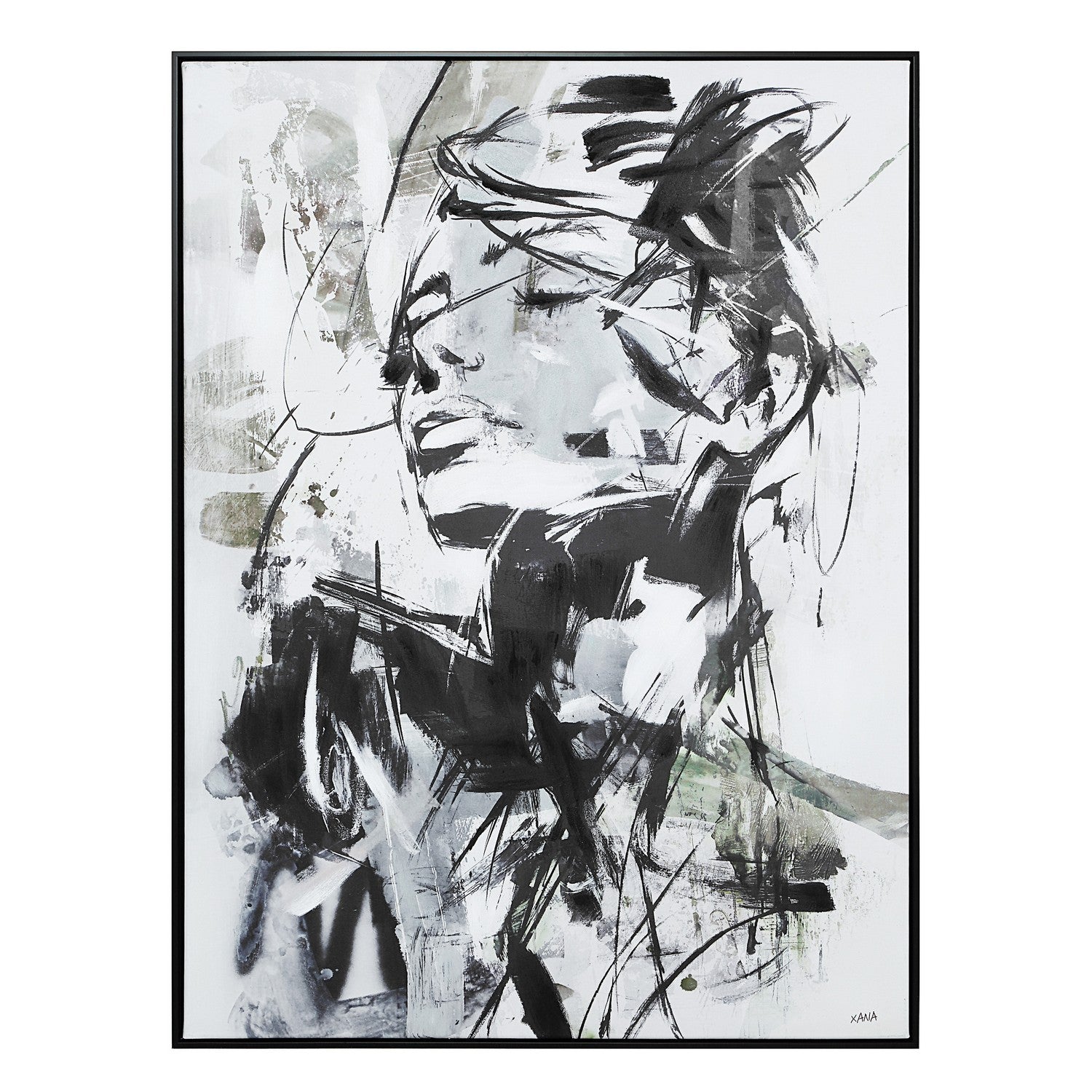 Renwil Canada - OL2222 - Canvas Art - Aaliyah - Black