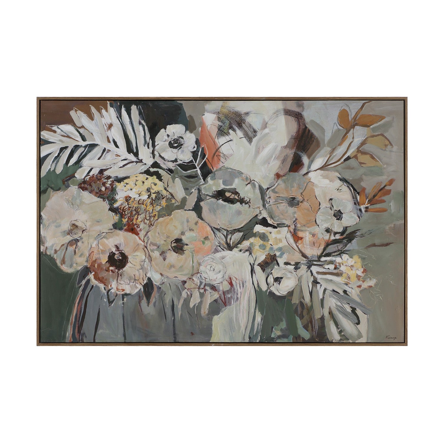 Renwil Canada - OL2227 - Canvas Art - Paine - Medium Walnut