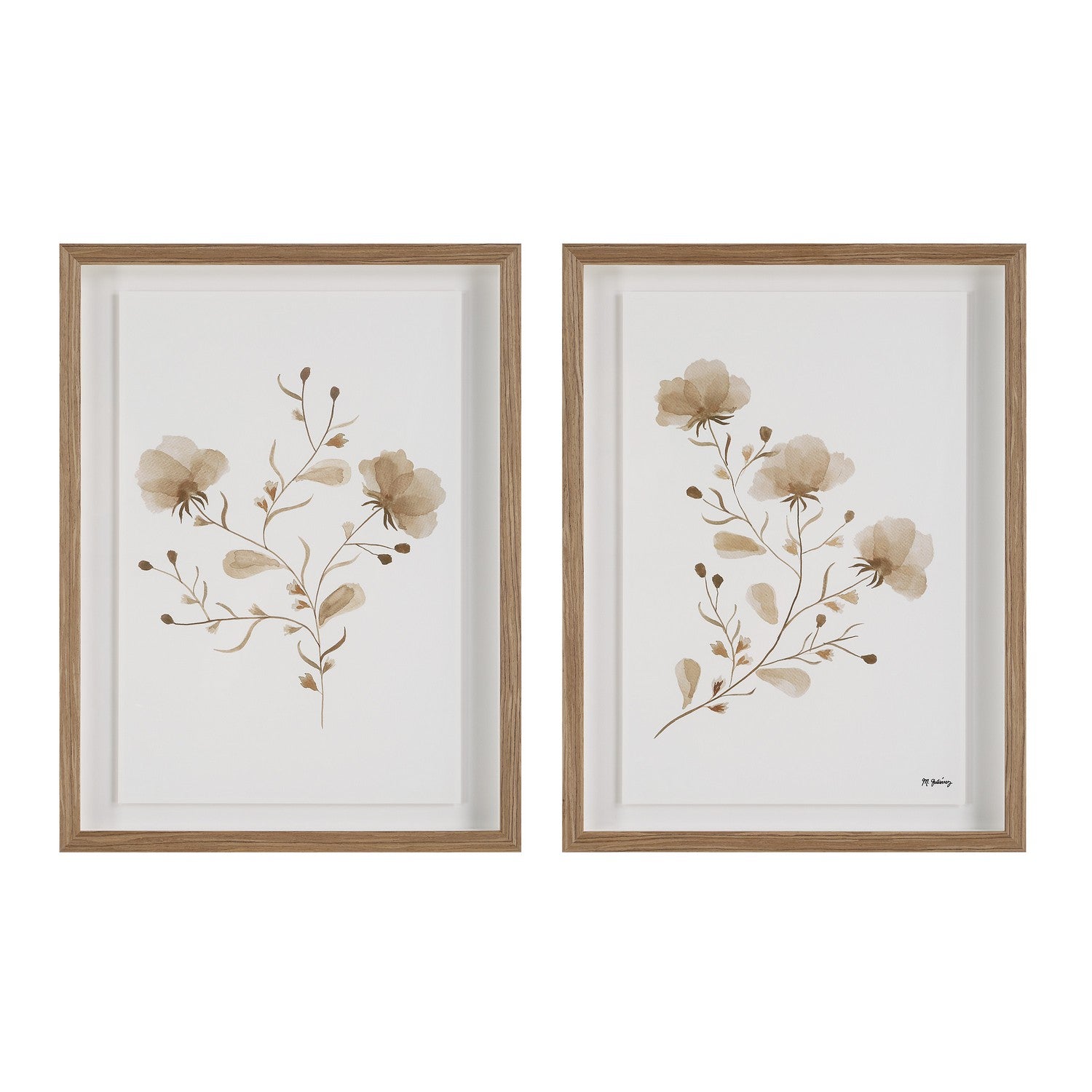 Renwil Canada - PA0050 - Wall Art - Madalena - Medium Walnut