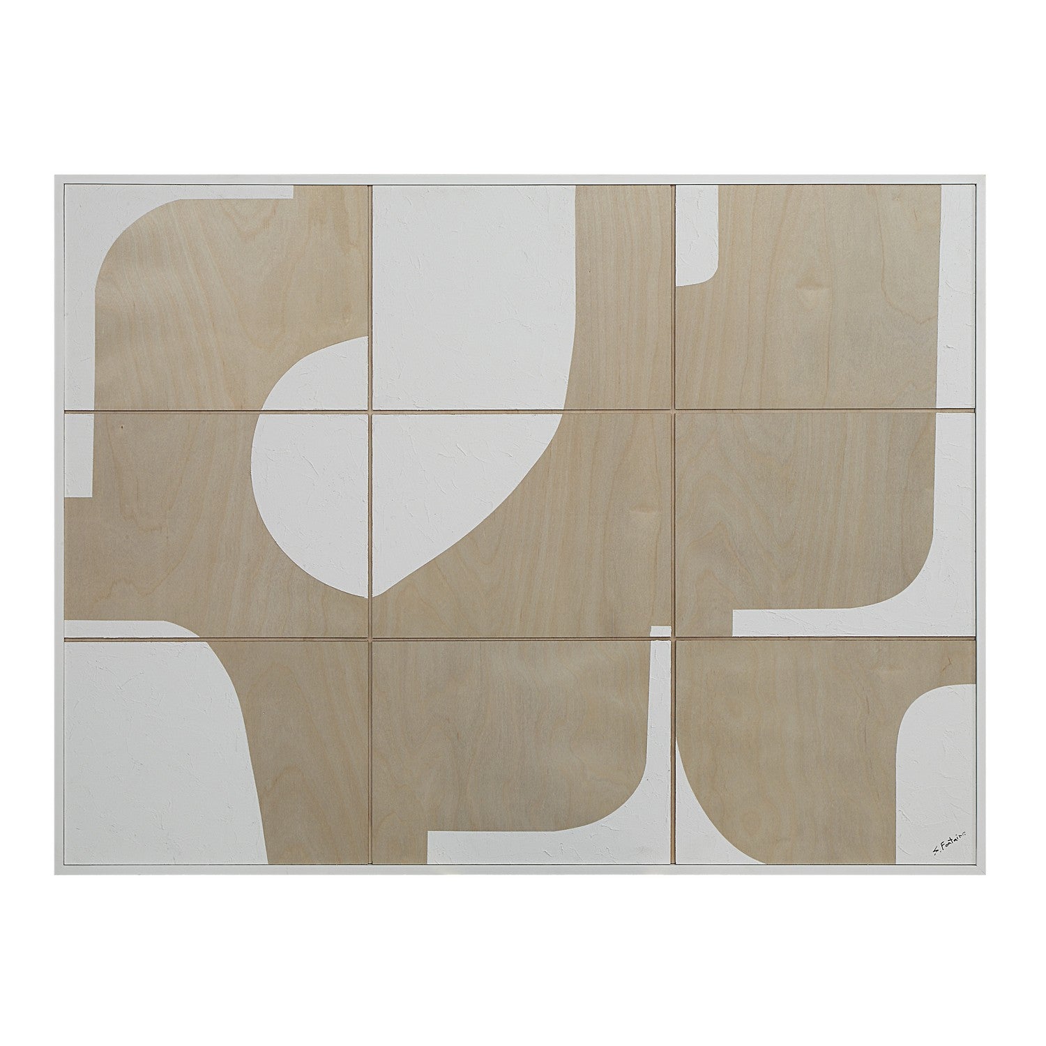 Renwil Canada - W6758 - Wall Art - Erula - Painted Matte White