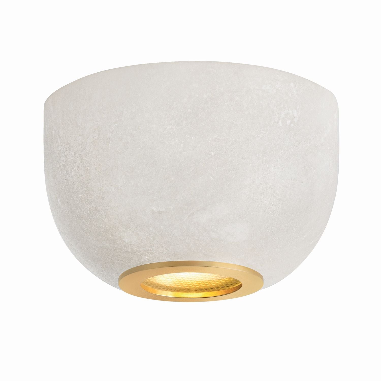 Hudson Valley Canada - 3231-AGB - One Light Flush Mount - Bains Corner - Aged Brass