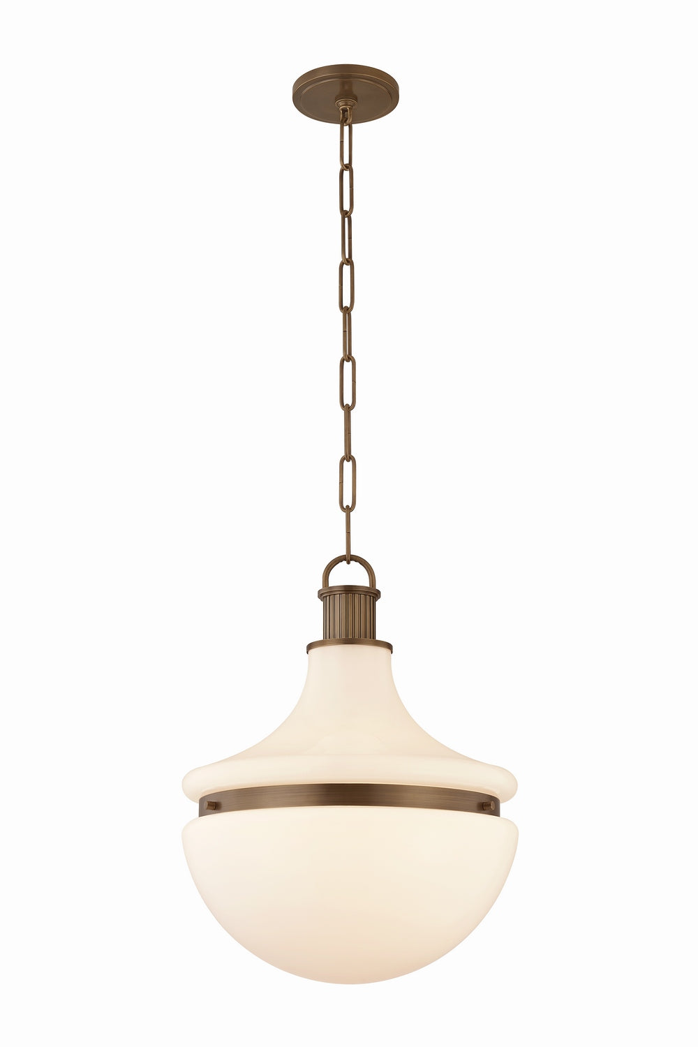 Vallée de l'Hudson, Canada - 5817-HB - Une lampe Suspension - Barryville - Bronze historique