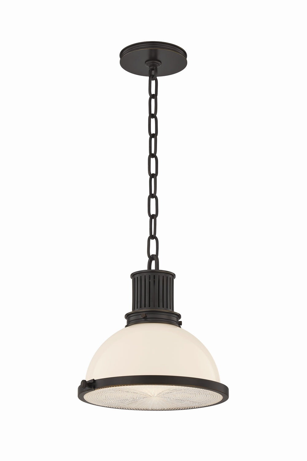 Vallée de l'Hudson, Canada - 9309-DB - Une lumière Suspension - Pinesbridge - Bronze vieilli