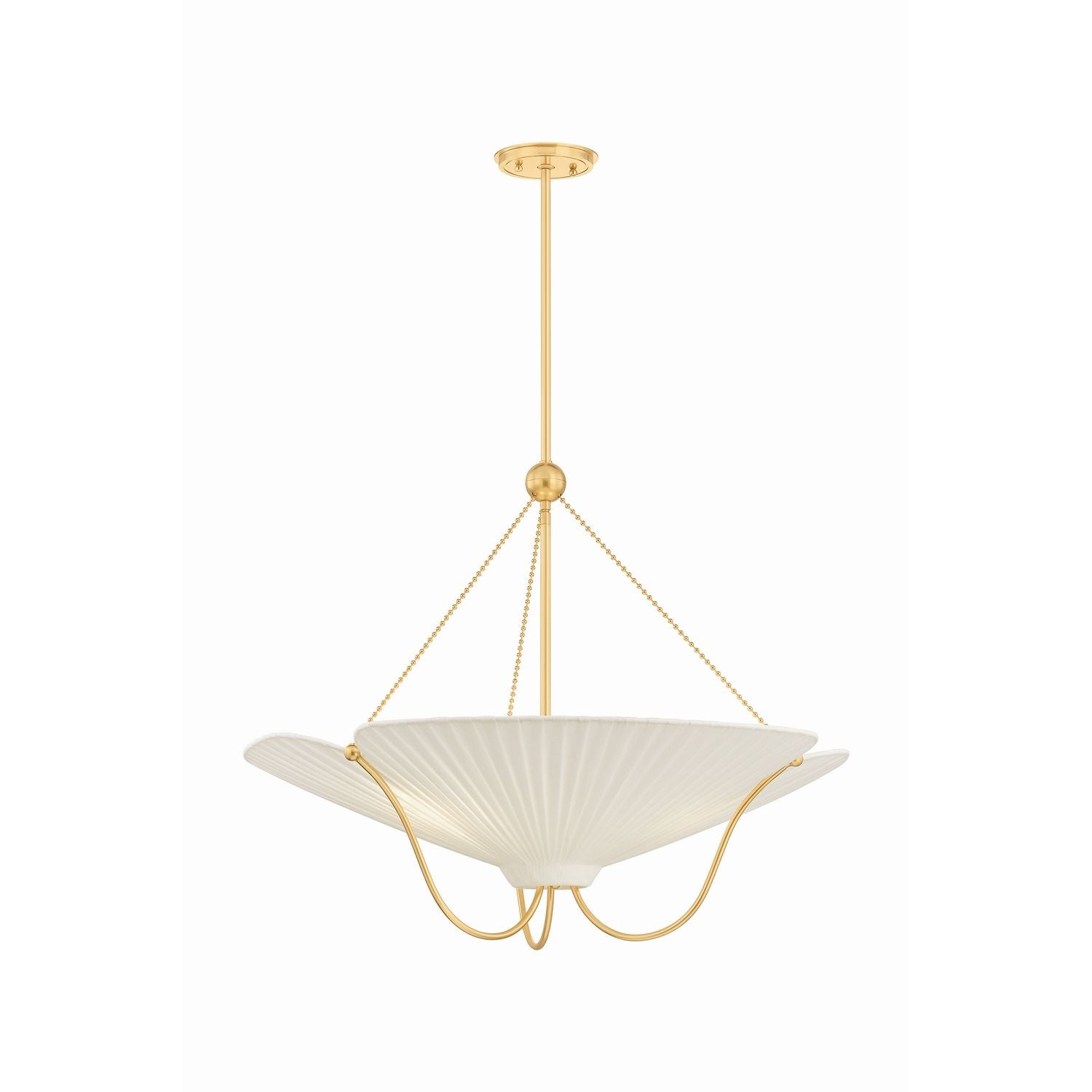 Hudson Valley Canada - AH4628-AGB - Three Light Pendant - Gerhard - Aged Brass
