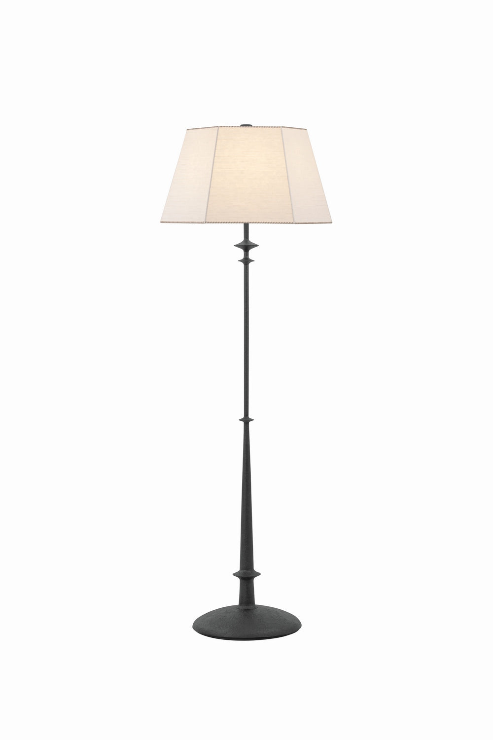 Hudson Valley Canada - AHL5964-BI - Lampadaire à une lumière - Celmins - Fer noir