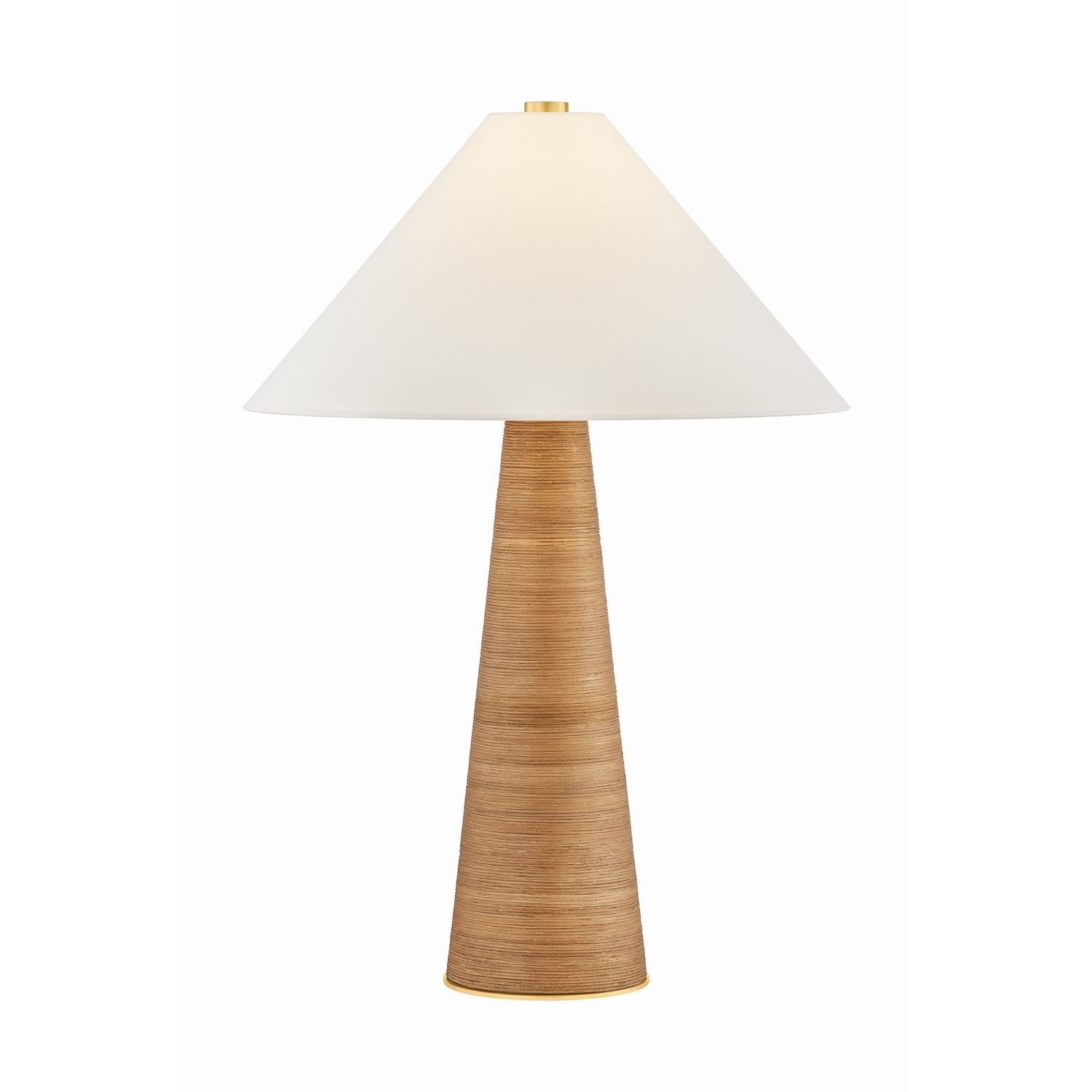 Vallée de l'Hudson Canada - L2231-AGB - Une lampe Lampe de table - Haviland - Laiton vieilli