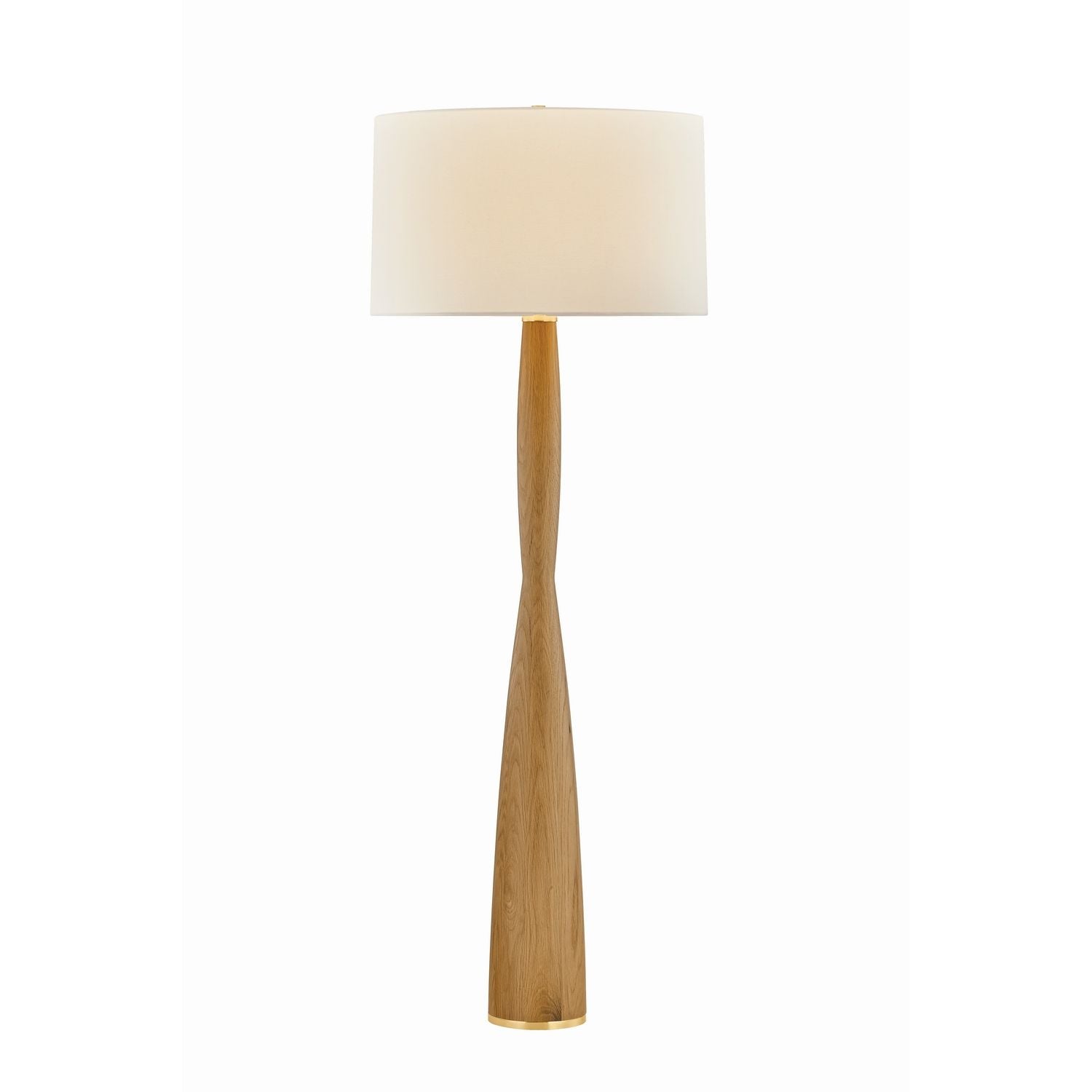 Vallée de l'Hudson Canada - L6466-AGB - Lampadaire à une lumière - Somers Chase - Laiton vieilli