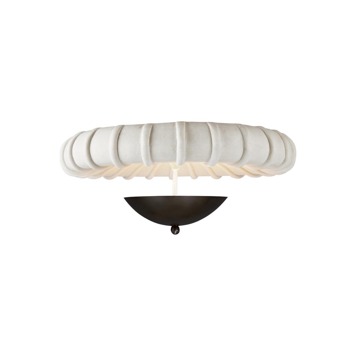 Arteriors - DFC19 - Trois Lumières Plafonnier - Camella - Ivoire