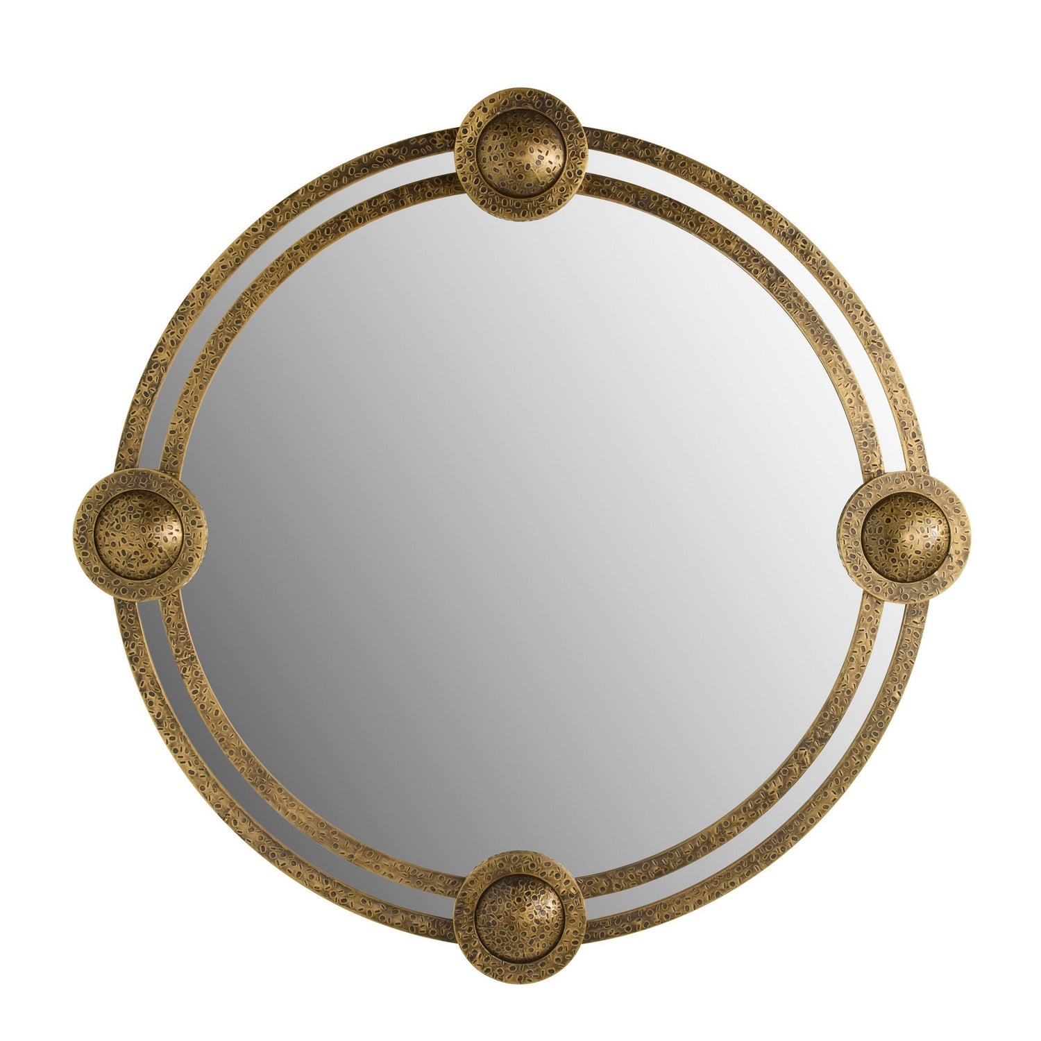 Arteriors - WMI95 - Miroir - Lisbonne - Laiton antique