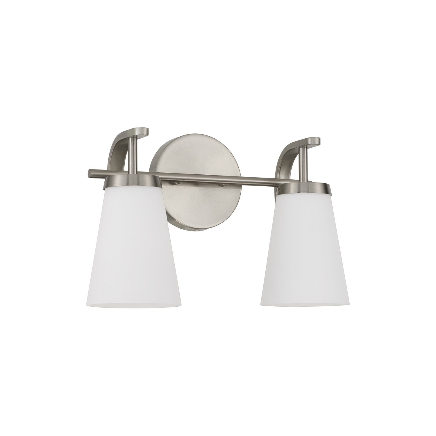 Éclairage Capital Lighting - 161021BN-660 - Applique murale deux lumières - Drake - Nickel brossé