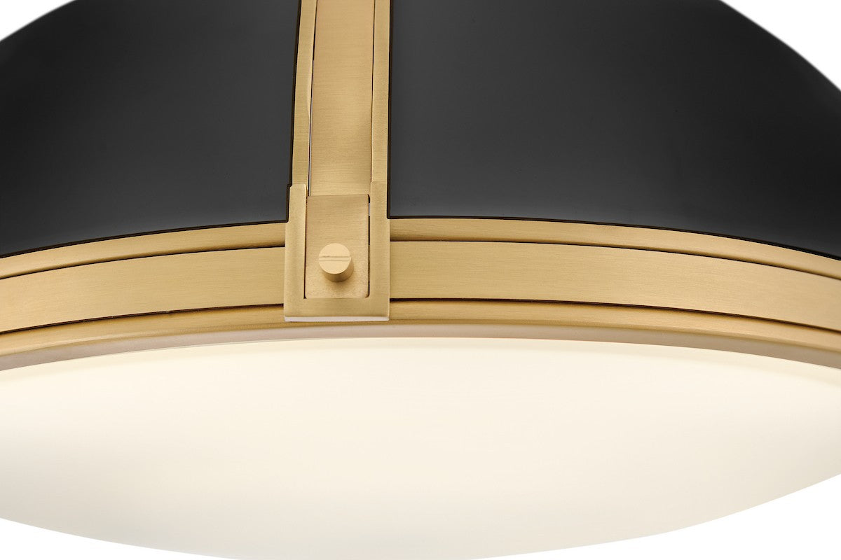 Hinkley Canada - 46353BK-LCB - LED Flush Mount - Barton - Black