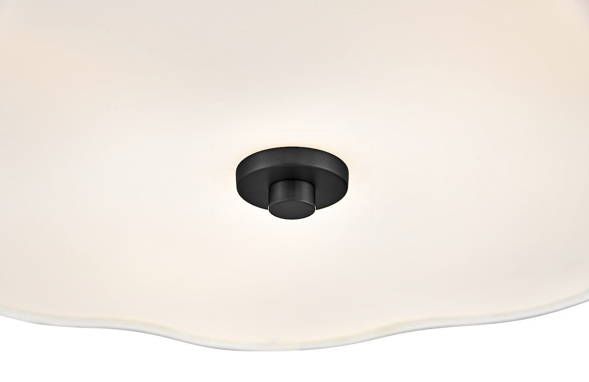 Hinkley Canada - 47733BK - LED Semi-Flush Mount - Gwen - Black