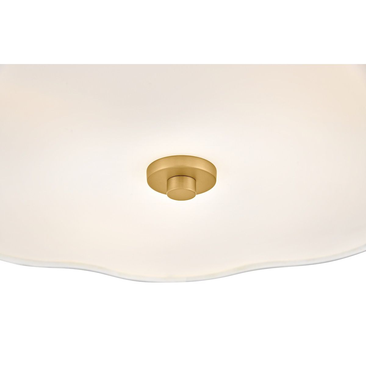 Hinkley Canada - 47733LCB - LED Semi-Plafonnier - Gwen - Laiton laqué