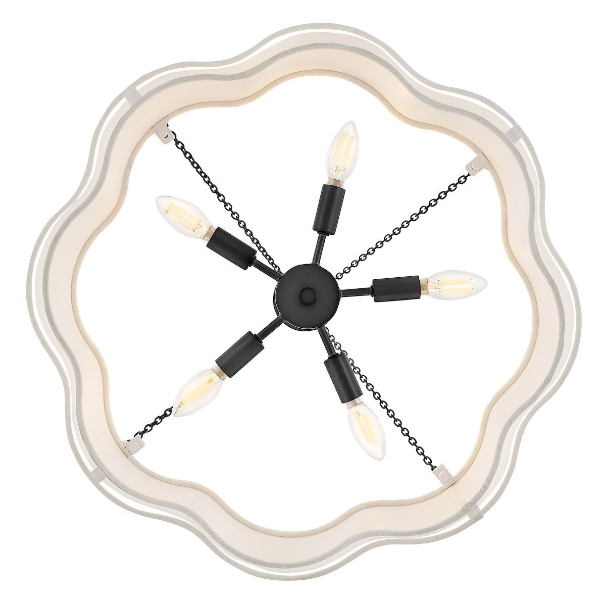 Hinkley Canada - 47734BK - LED Chandelier - Gwen - Black