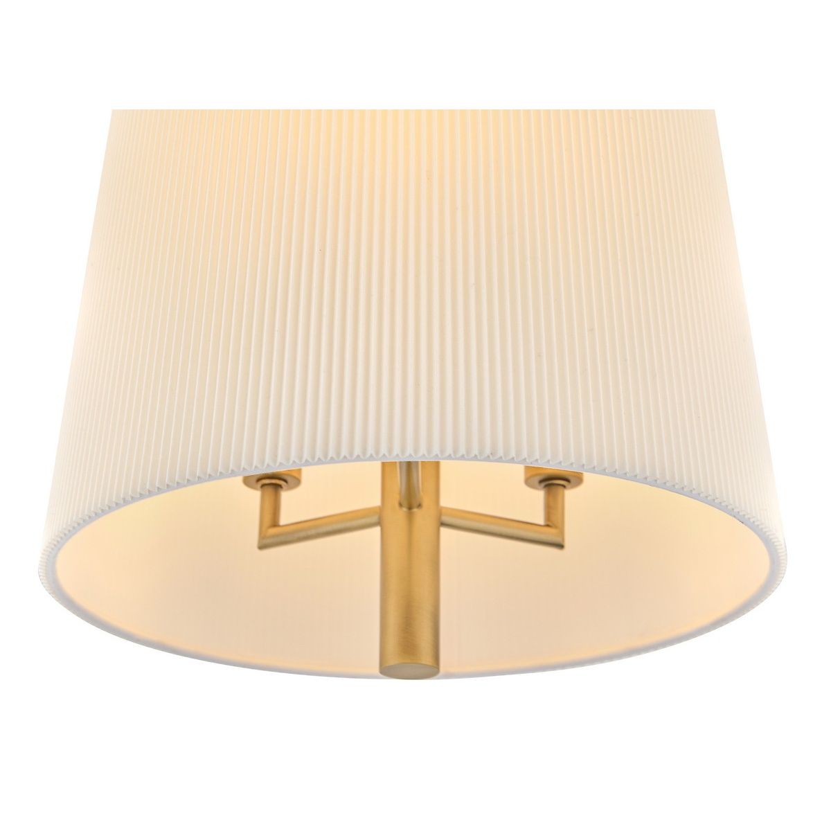 Hinkley Canada - 48533HB - LED Semi-Plafonnier - Clive - Heritage Brass