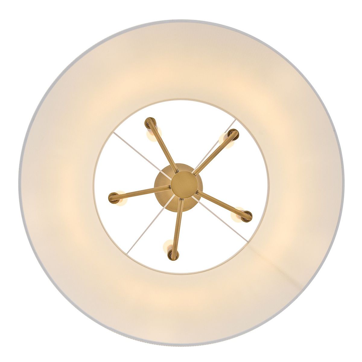 Hinkley Canada - 48534HB - DEL Suspendu - Clive - Heritage Brass