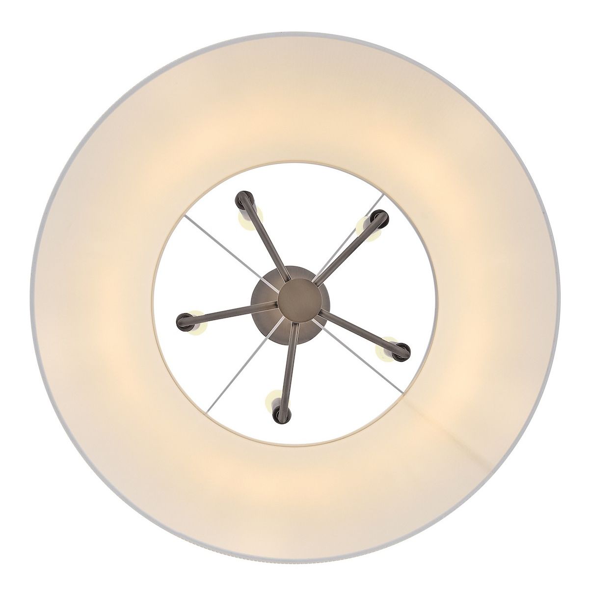 Hinkley Canada - 48534SXB - DEL Suspendu - Clive - Bronze d'ardoise