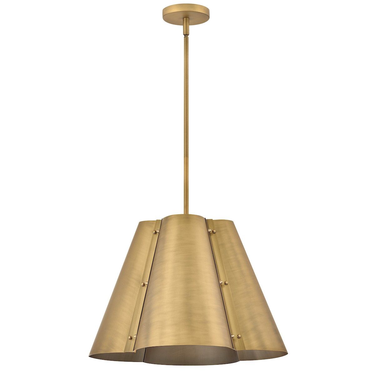 Hinkley Canada - 48544HB - DEL Suspension - Bowman - Heritage Brass