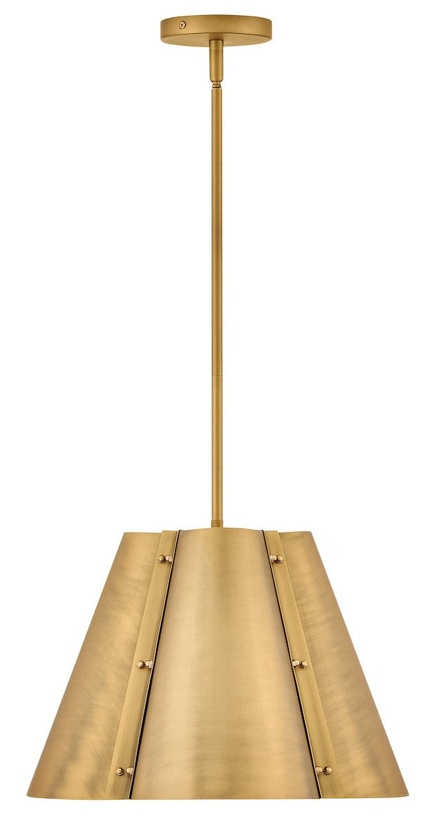 Hinkley Canada - 48547HB - LED Pendant - Bowman - Heritage Brass