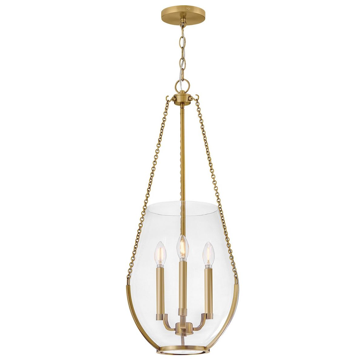 Hinkley Canada - 48557LCB - LED Pendant - Farrin - Lacquered Brass