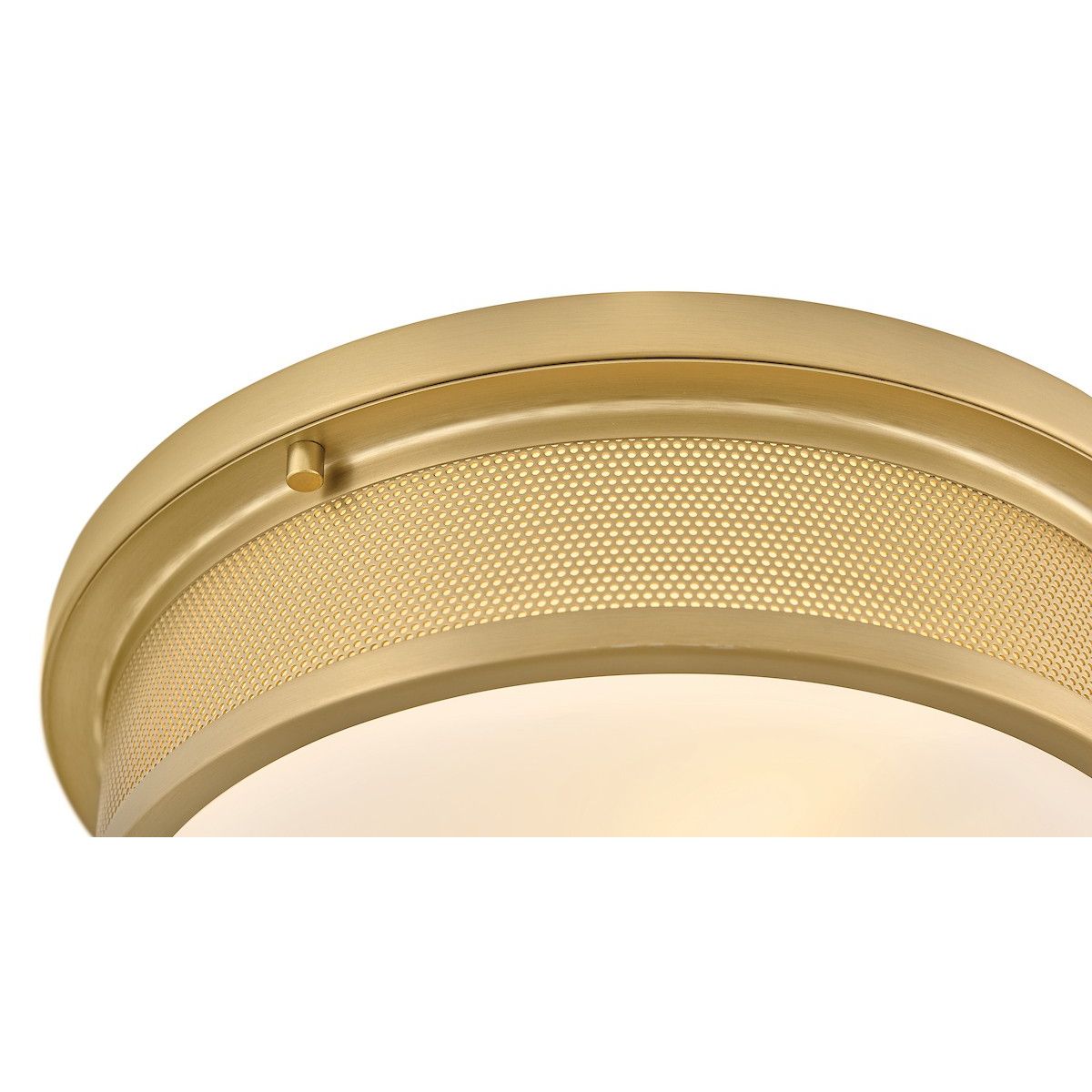Hinkley Canada - 48561LCB - LED Flush Mount - Pierce - Lacquered Brass