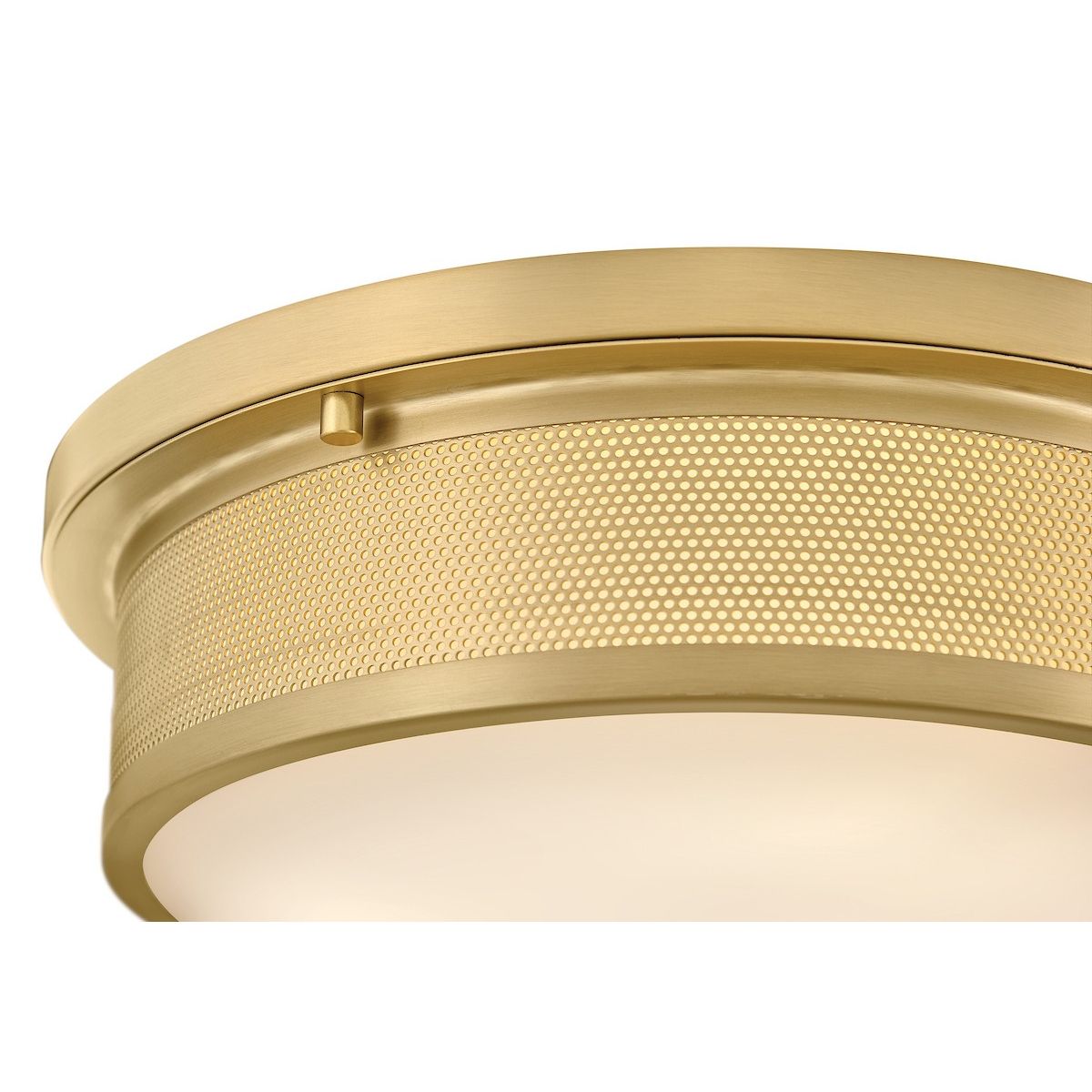 Hinkley Canada - 48561LCB - LED Flush Mount - Pierce - Lacquered Brass