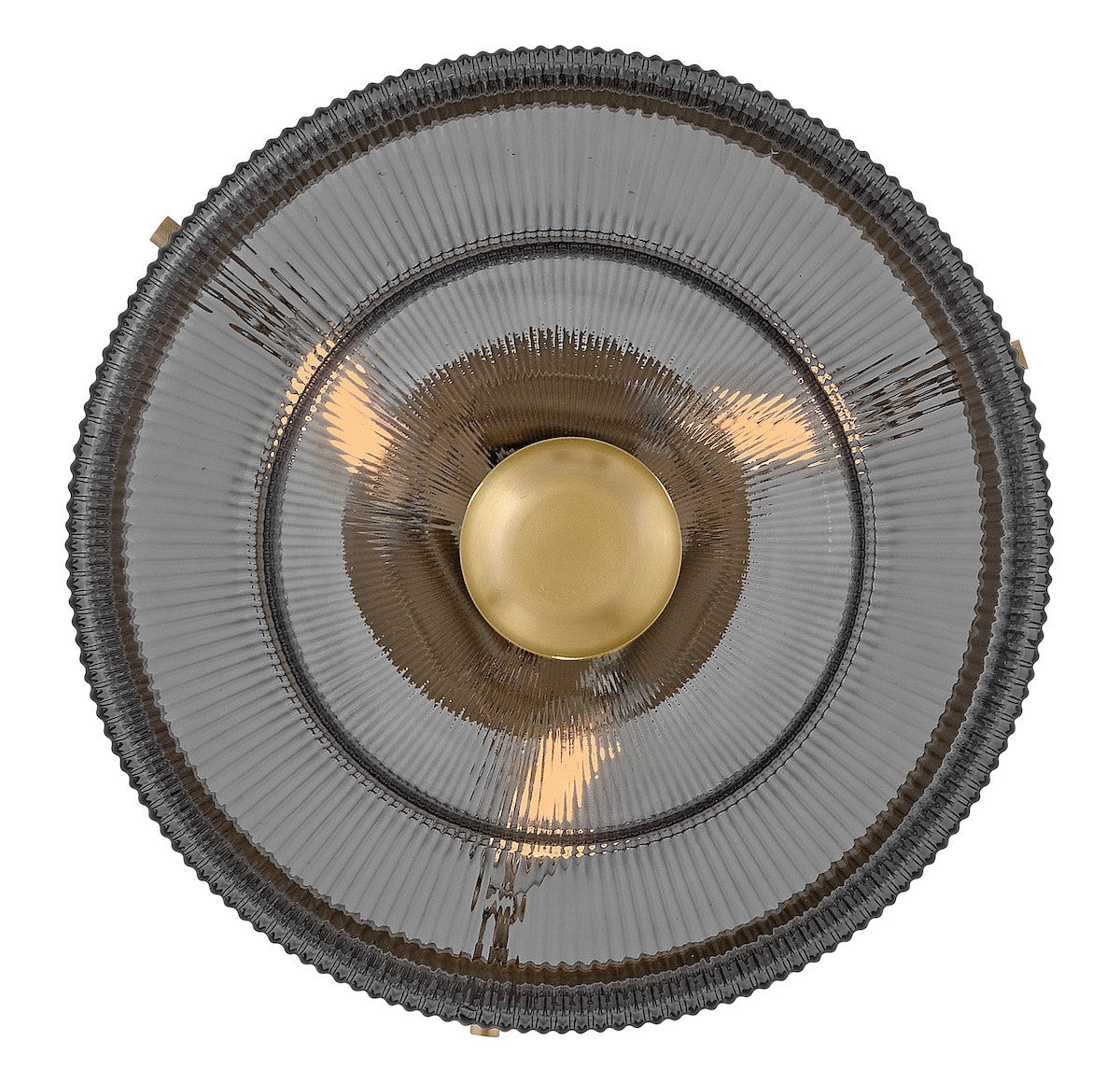 Hinkley Canada - 48571LCB-SM - LED Semi-Flush Mount - Adella - Lacquered Brass