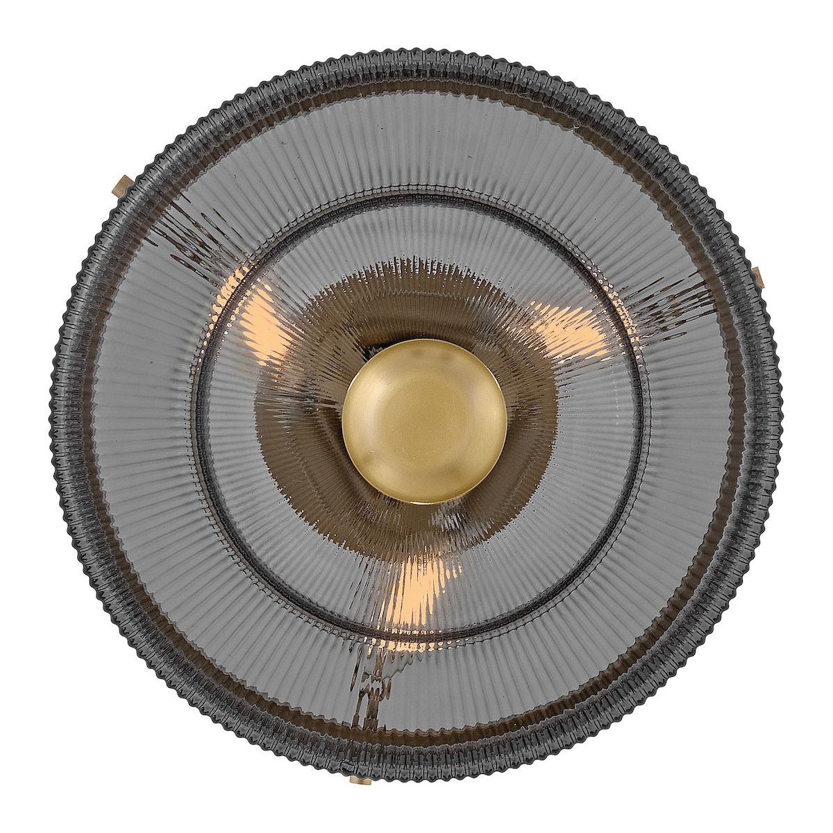 Hinkley Canada - 48571LCB-SM - LED Semi-Plafonnier - Adella - Laiton laqué